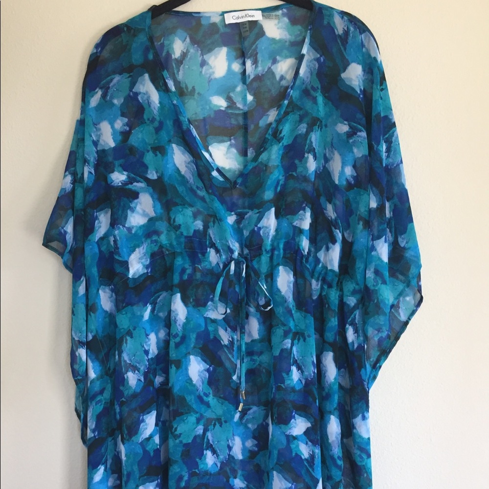 Calvin Klein | Blue Long Blouse
